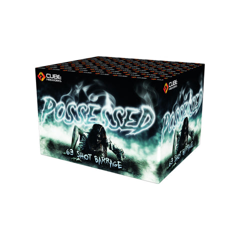 Possessed 63 Shot Barrage By Cube Fireworks - BUY 1 GET 1 FREE!