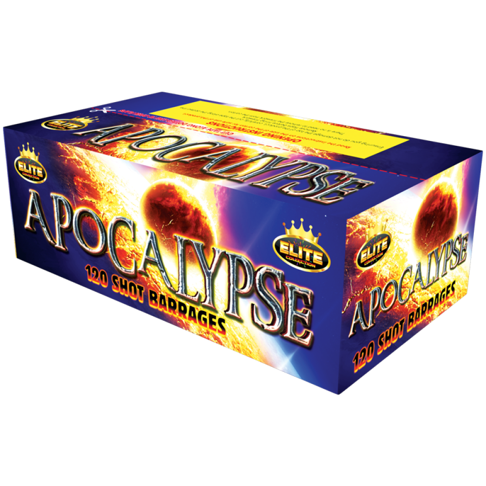 Apocalypse 120 Shot Compound 1.3G By Bright Star Fireworks - SALE!