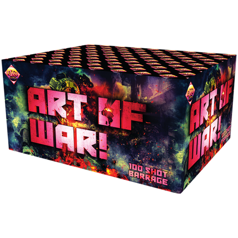 Art of War 100 Shot Barrage By Bright Star Fireworks - SALE!