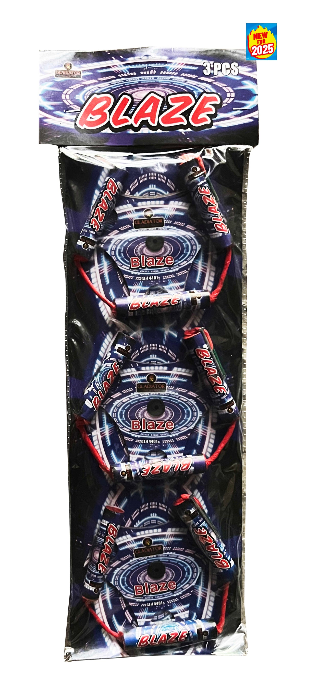 Blaze 3 PCS Wheel Pack By Gladiator Fireworks - BUY 1 GET 1 FREE!