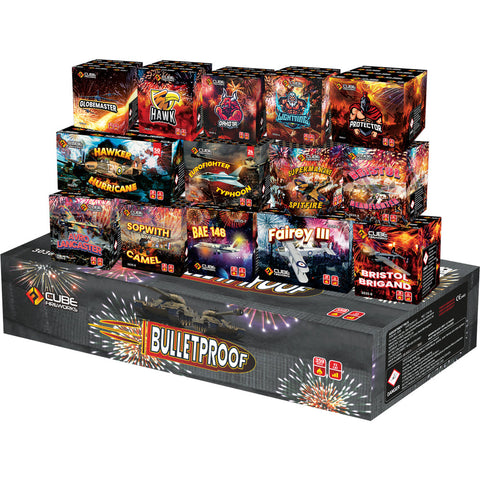 Bulletproof Crate By Cube Fireworks - HALF PRICE SALE!
