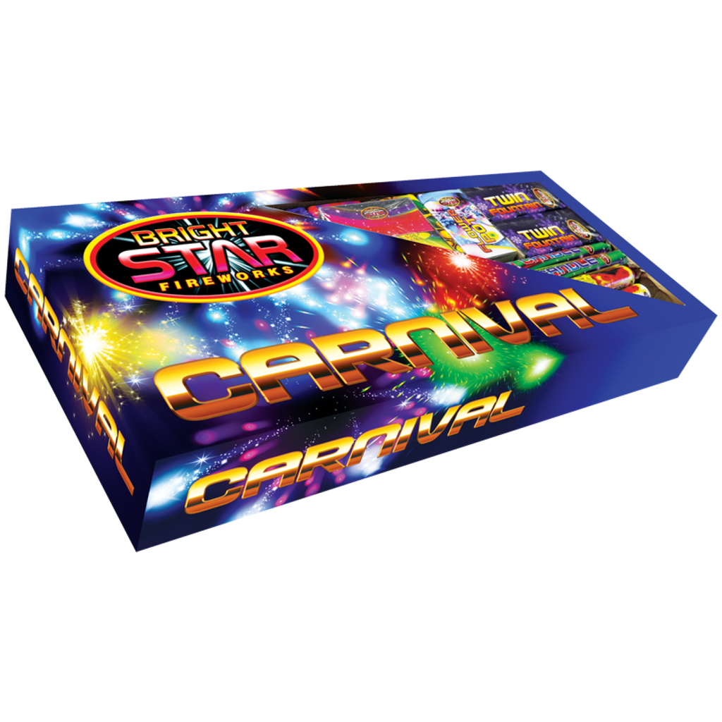 Carnival Selection Box 32pce By Bright Star Fireworks BUY 1 GET 1 FR