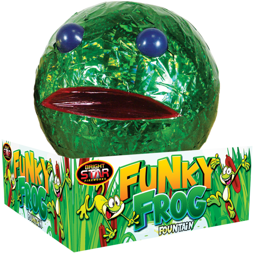 Funky Frog Fountain PDQ Box By Bright Star - BUY 1 GET 1 FREE!