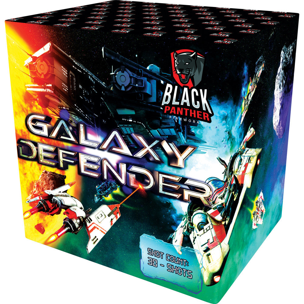 Galaxy Defender 30 Shot 1.3g By Cube Fireworks  BUY 1 GET 1 FREE!