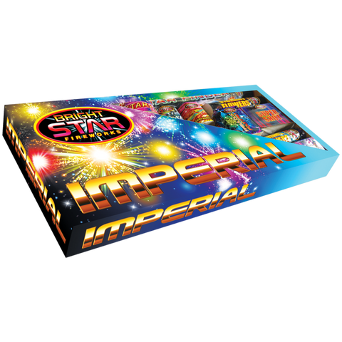 Imperial Selection Box 50pce By Bright Star Fireworks - BUY 1 GET 1 FREE!