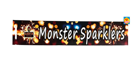 Monster Sparklers 5 PCS Pack By Gladiator Fireworks - SALE!