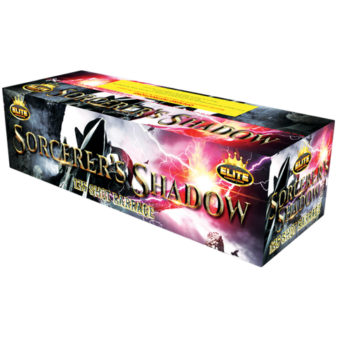 Sorceror's Shadow 135 Shot Compound 1.3G By Bright Star Fireworks - SALE!