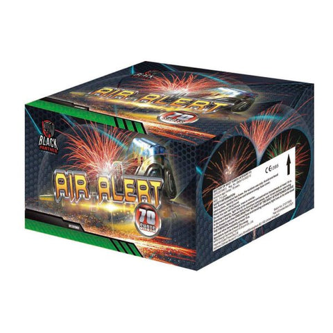 Air Alert 70 Shot 1.3g By Cube Fireworks - SALE!