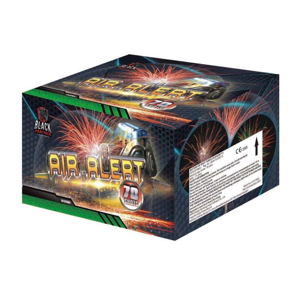 Air Alert 70 Shot 1.3g By Cube Fireworks - SALE!