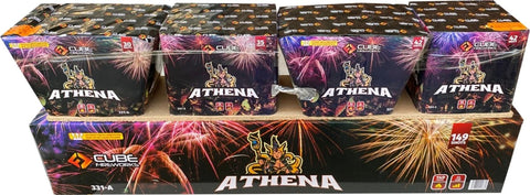 Athena 149 Shot Compound Cake By Cube Fireworks - SALE!
