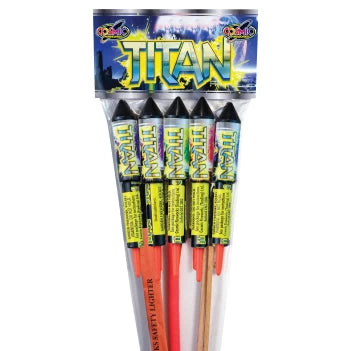 Titan 5 Pcs Pack By Cosmic Fireworks - BUY 1 GET 2 FREE!!