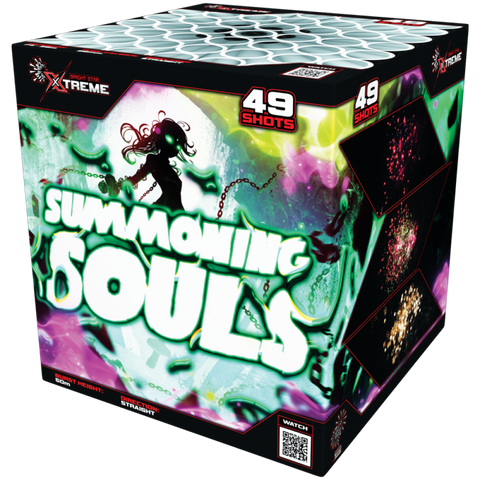 Summoning Souls 49 Shot Barrage by Bright Star Fireworks- BUY 1 GET 1 FREE!