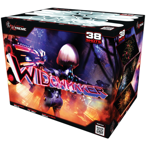 Widowmaker 38 Shot Barrage by Bright Star Fireworks - BUY 1 GET 1 FREE!