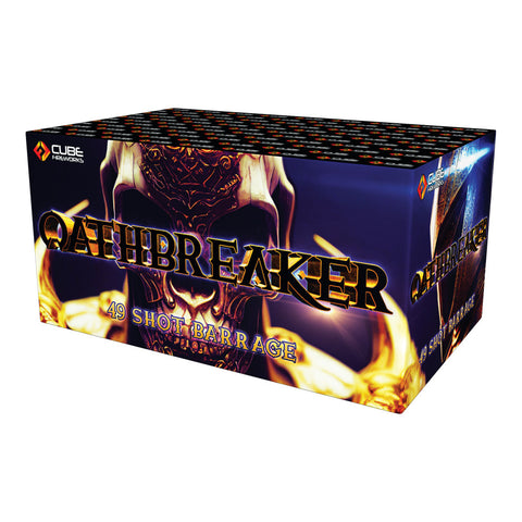 Oathbreaker 49 Shot Barrage By Cube Fireworks - BUY 1 GET 1 FREE!