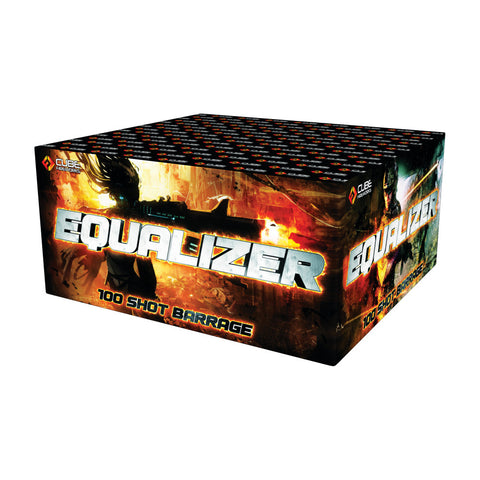 Equalizer 100 Shot Barrage By Cube Fireworks - BUY 1 GET 1 FREE!