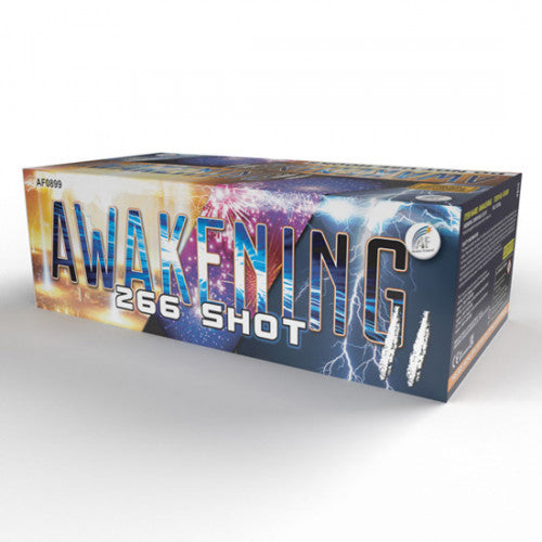 Awakening 266 Shot Compound Barrage By Absolute Fireworks - SALE - HALF PRICE! - NEW FOR 2026!