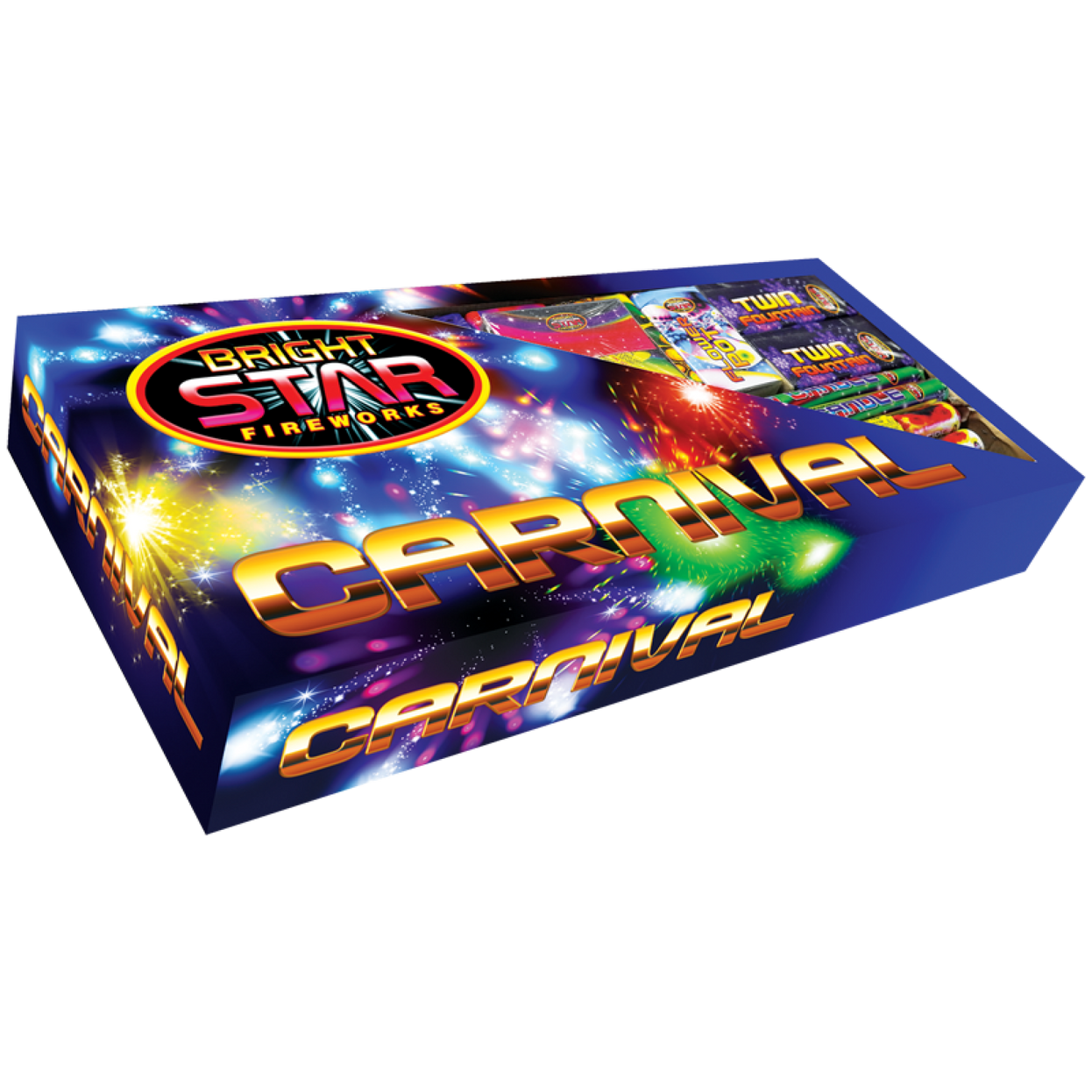 Carnival Selection Box 32pce By Bright Star Fireworks - BUY 1 GET 1 FREE!