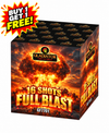 Full Blast 16 Shot 1.3G By Gladiator Fireworks - BUY 1 GET 1 FREE!