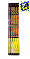 Crackling Comets 5 PCS Pack By Gladiator Fireworks - BUY 1 GET 2 FREE!