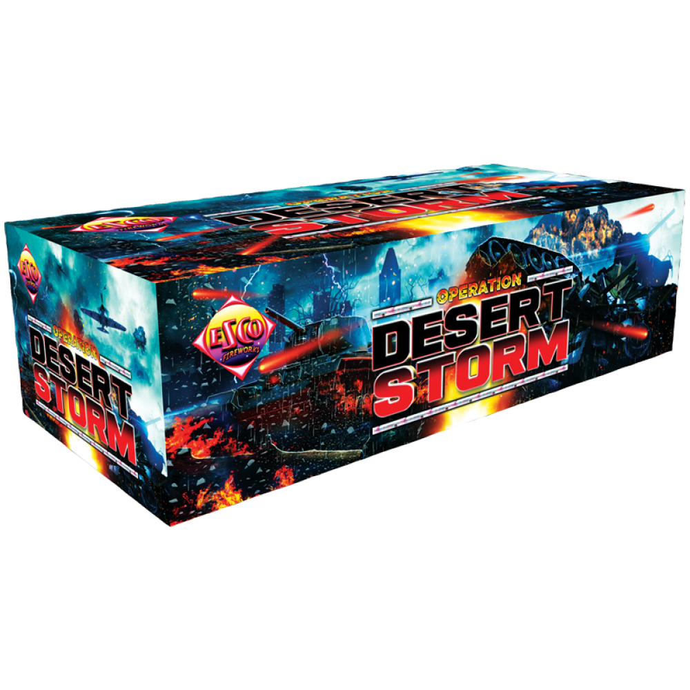 Desert Storm Crate 58pce By Bright Star Fireworks - SALE!