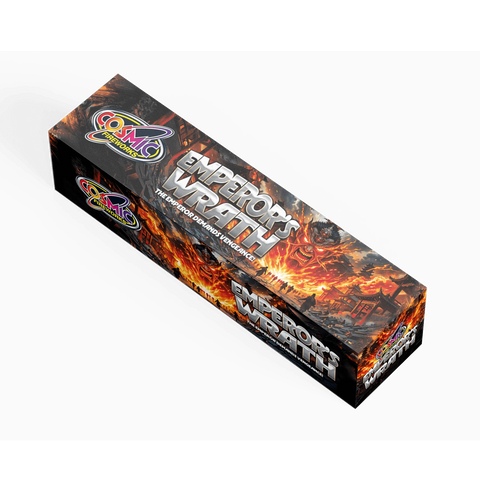 Emperors Wrath 144 Shots Compound Cake By Cosmic Fireworks - HALF PRICE SALE!