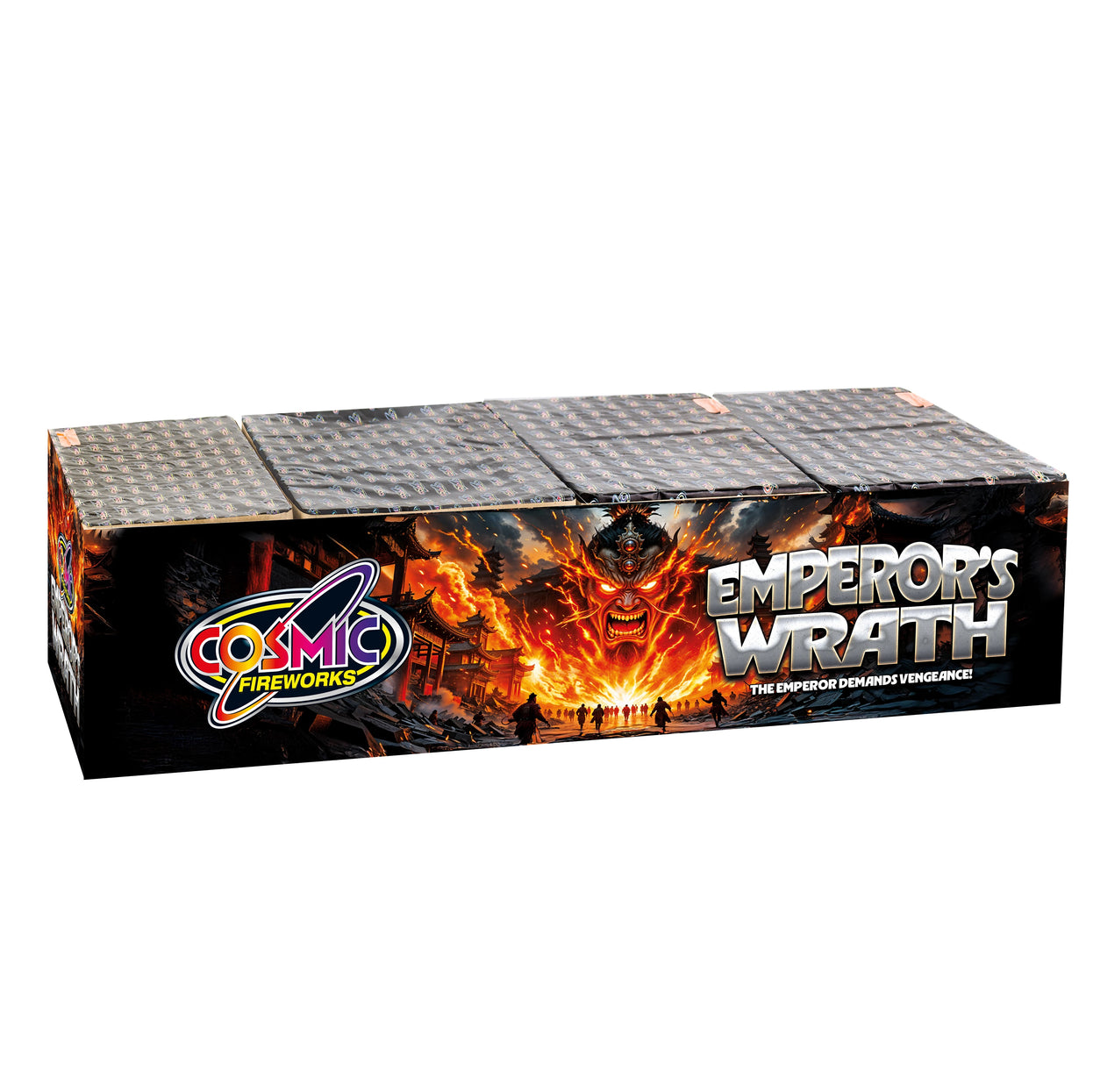 Emperors Wrath 144 Shots Compound Cake By Cosmic Fireworks - HALF PRICE SALE!