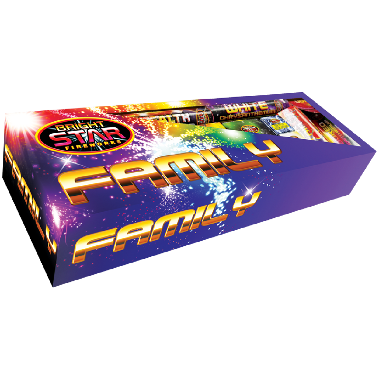 Family Selection Box 18pce By Bright Star Fireworks - BUY 1 GET 1 FREE!