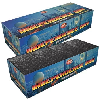 Independence Day 208 Shot Compound Cake 1.3g By Scorpion Fireworks - SALE - HALF PRICE! - PRE-ORDER Available after 21/10/2026