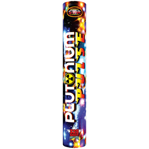 Plutonium Pulse 326 Shot Roman Candle by Bright Star - BUY 1 GET 1 FREE!