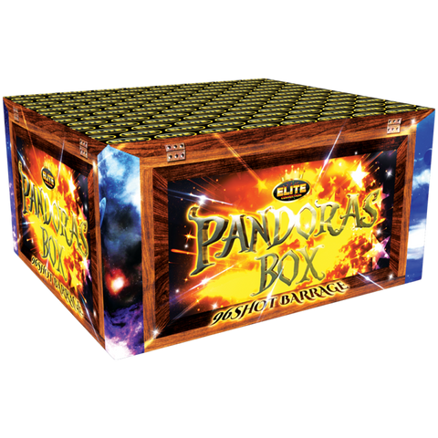 Pandora's Box 96 Shot Barrage 1.3G by Bright Star Fireworks - BUY 1 GET 1 FREE!