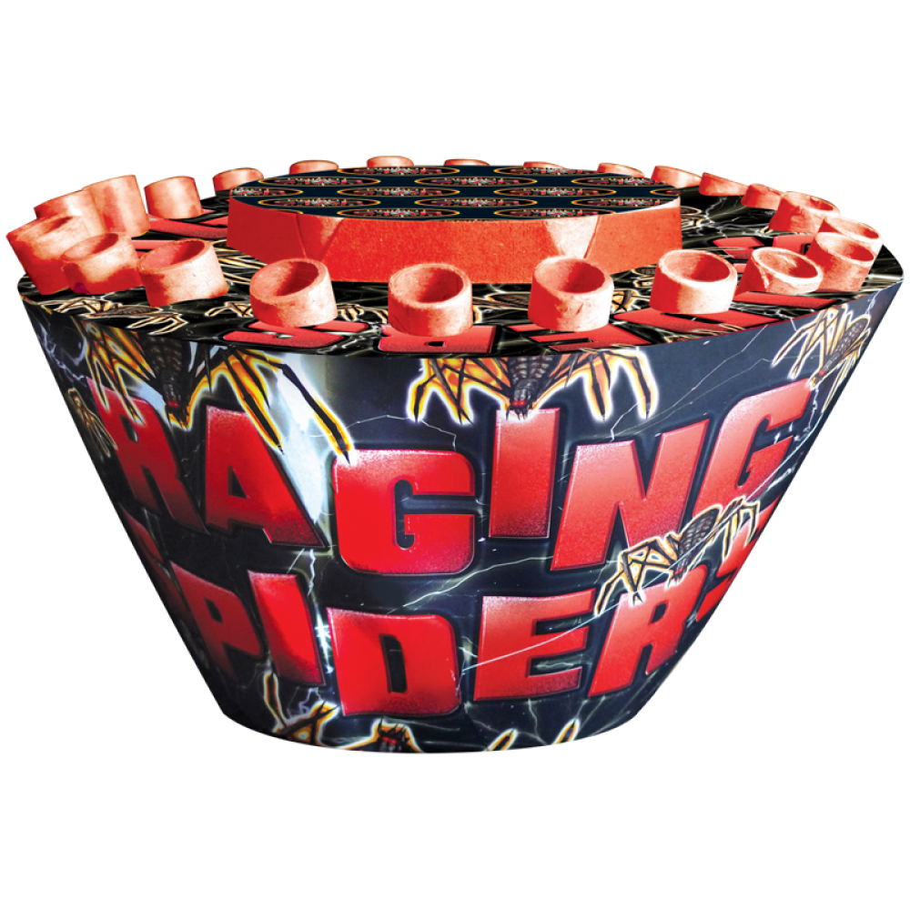 Raging Spiders 43 Shot Barrage By Bright Star Fireworks - BUY 1 GET 1 FREE!