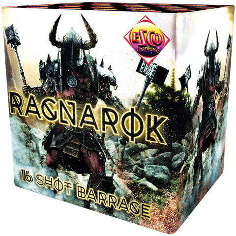 Ragnarok Barrage 16 Shot By Bright Star Fireworks - BUY 1 GET 1 FREE!