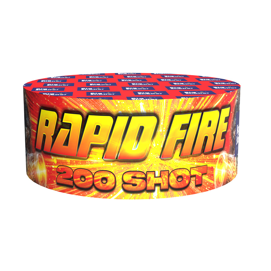 Rapid Fire 200 Shots - BUY 1 GET 1 FREE - NEW FOR 2026 - PRE-ORDER ARRIVES 26/10/2026