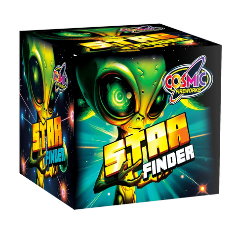 Star Finder 36 Shots By Cosmic Fireworks - BUY 1 GET 1 FREE!