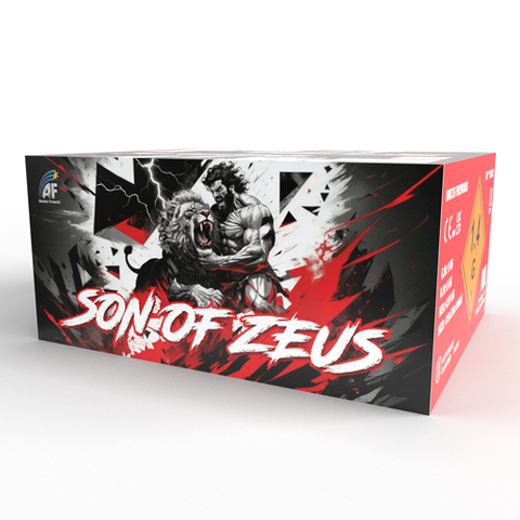 Son of Zeus 108 Shot Barrage By Absolute Fireworks - SALE - HALF PRICE! - NEW FOR 2026!
