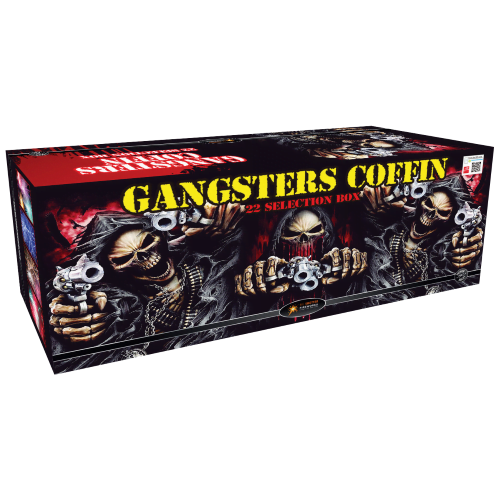 Gangsters Coffin 22Pc Crate 1.3G - - SALE! - HALF PRICE! - NEW FOR 2026 - PRE-ORDER ARRIVES 26/10/2026
