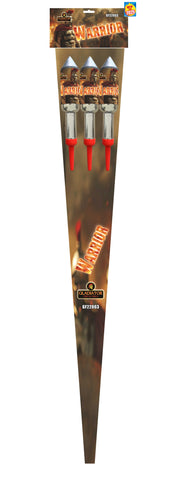 Warriors 3PCS Rocket Pack 1.3G By Gladiator Fireworks - BUY 1 GET 1 FREE!