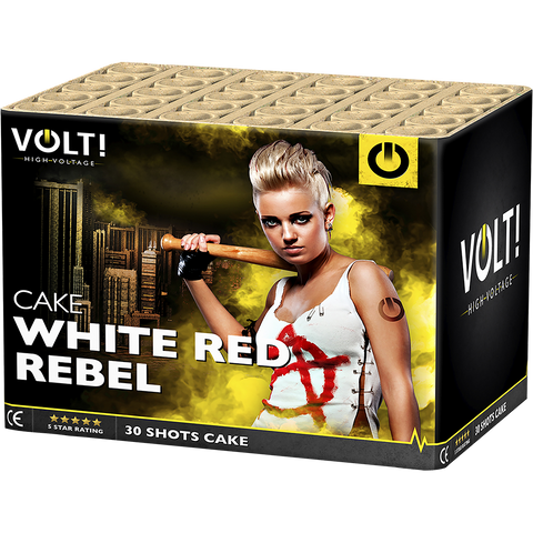White Red Rebel By Bright Star Fireworks - BUY 1 GET 1 FREE!