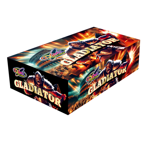 Gladiator 100 Shots Compound Cake By Cosmic Fireworks - HALF PRICE SALE!