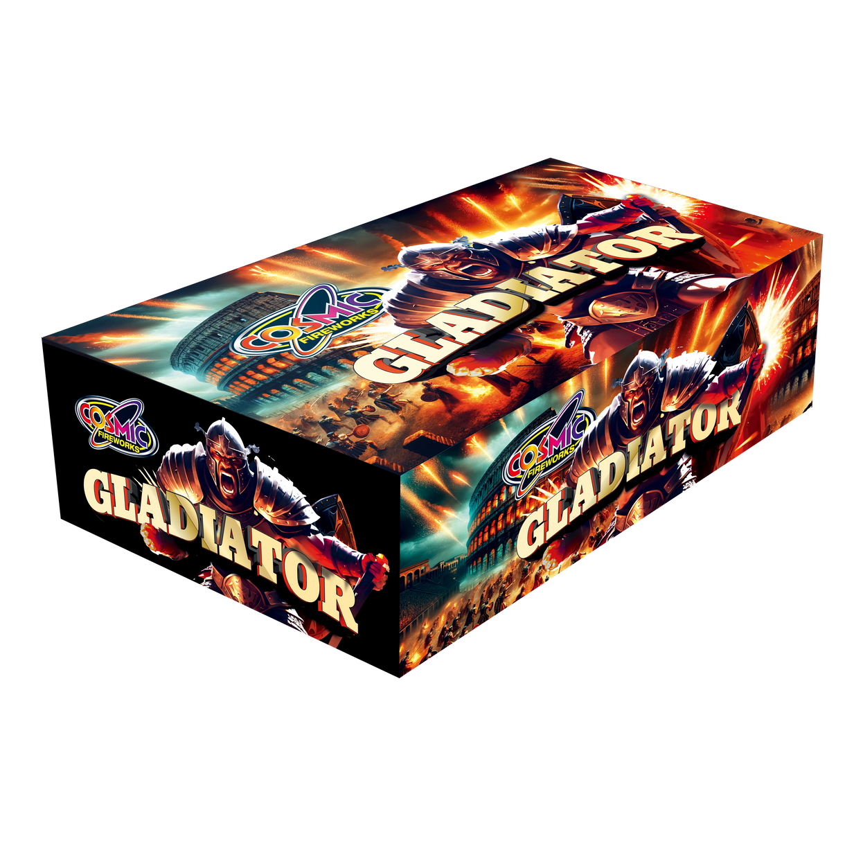 Gladiator 100 Shots Compound Cake By Cosmic Fireworks - HALF PRICE SALE!