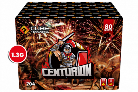 Centurion 80 Shot Cake By Cube Fireworks - SALE!