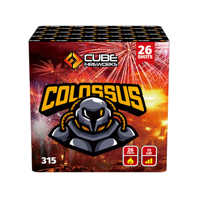 Colossus 26 Shot By Cube Fireworks - BUY 1 GET 1 FREE!