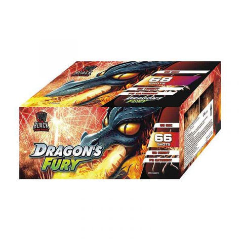 Dragon's Fury 66 Shot By Cube Fireworks - BUY 1 GET 1 FREE!