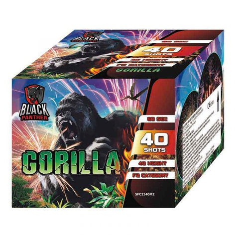 Gorilla 40 Shot 1.3g By Cube Fireworks - SALE!