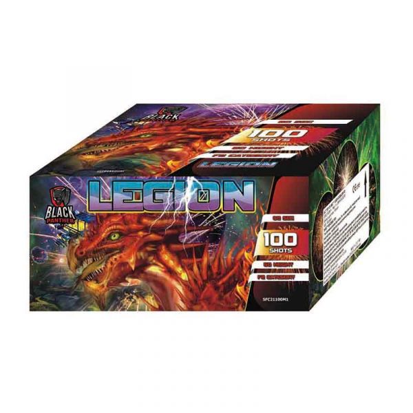 Legion 100 Shot 1.3g By Cube Fireworks - SALE!