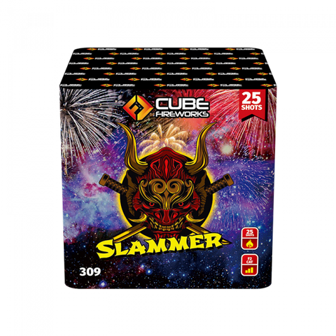 Slammer 25 Shot by Cube Fireworks - BUY 1 GET 1 FREE!
