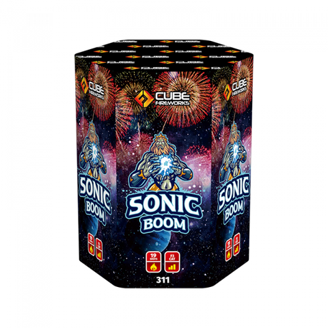 Sonic Boom 19 Shot By Cube Fireworks - BUY 1 GET 1 FREE!