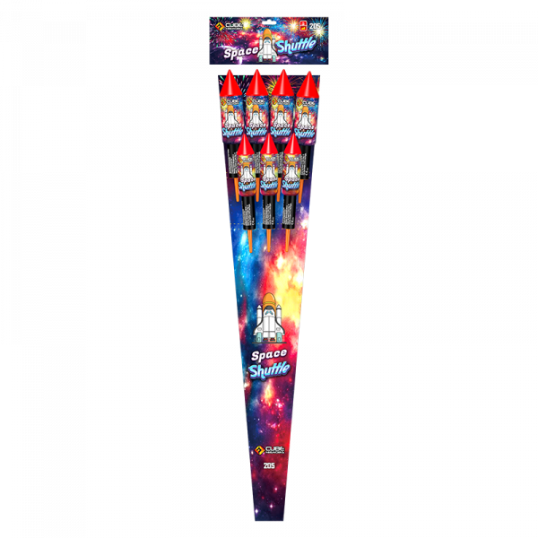 Space Shuttle 7pcs Rocket Pack By Cube Fireworks - BUY 1 GET 1 FREE!