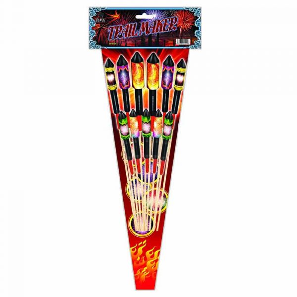 Trail Maker 1.3g Rockets By Cube Fireworks - Buy 1 Get 1 Free ...
